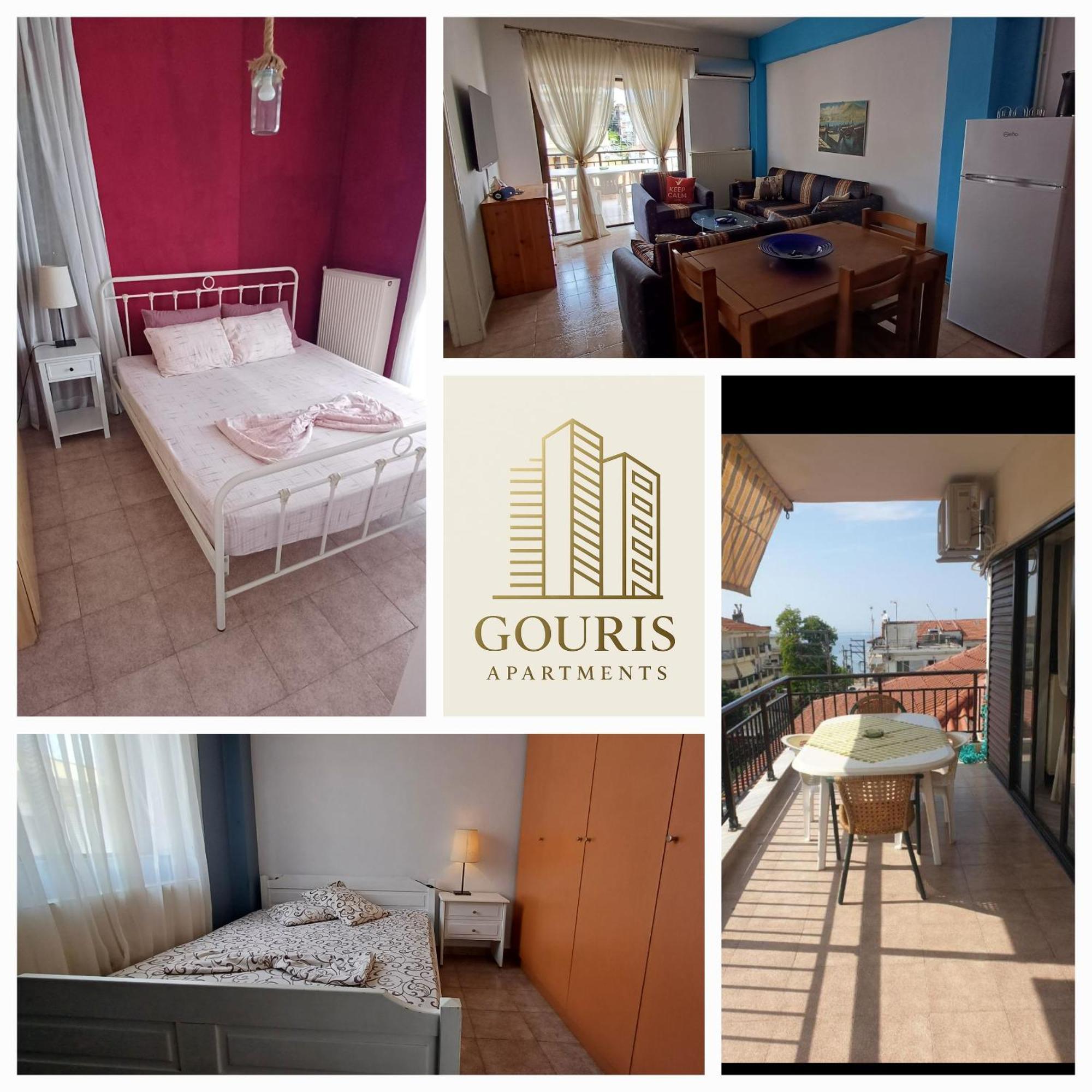 Gouris Appartements Nea Kallikrateia Luaran gambar